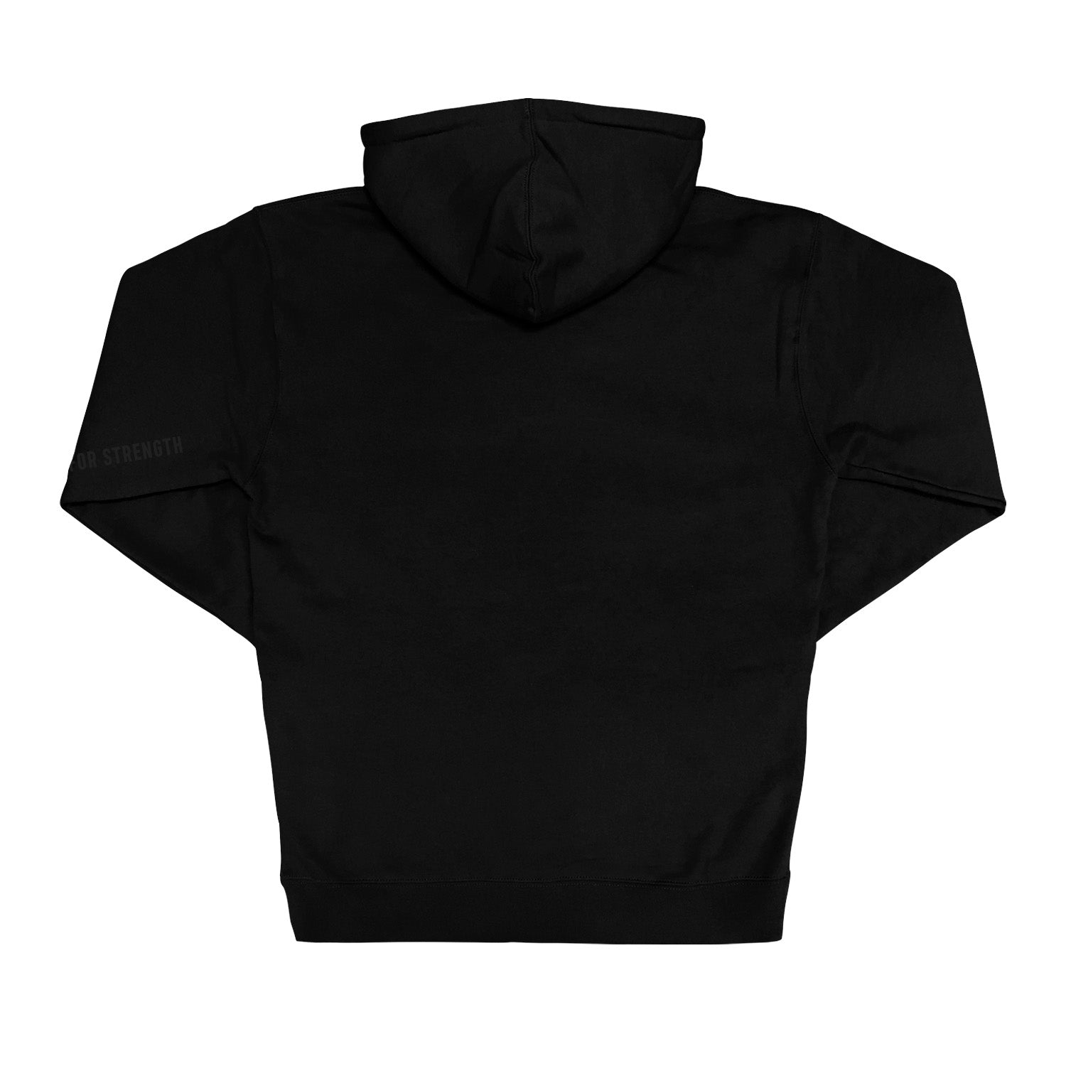 Hoodie - Black Strive for Strength